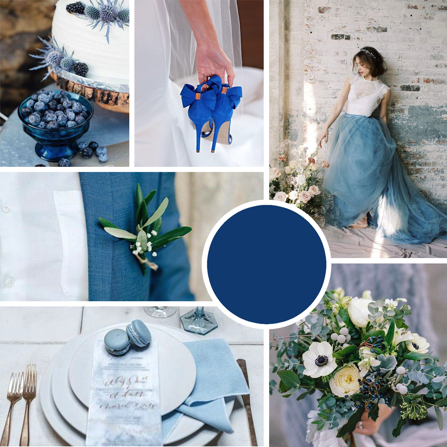 Pantone Color of the Year - Classic Blue Wedding Inspiration