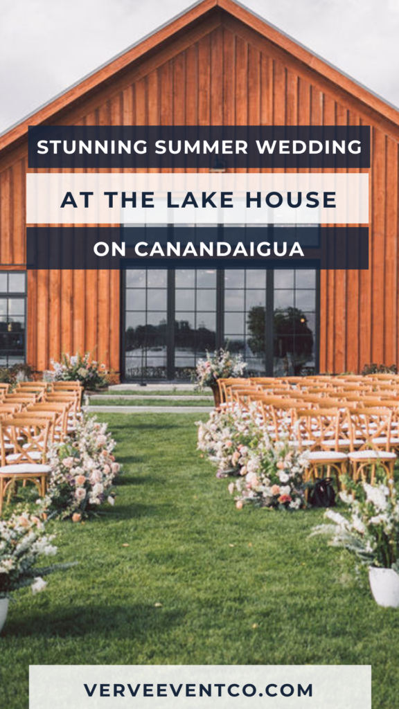 Wedding at the Lake House on Canandaigua 