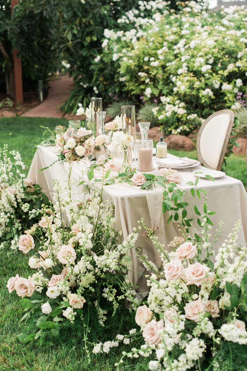 Bridgerton Inspired Wedding Reception Table