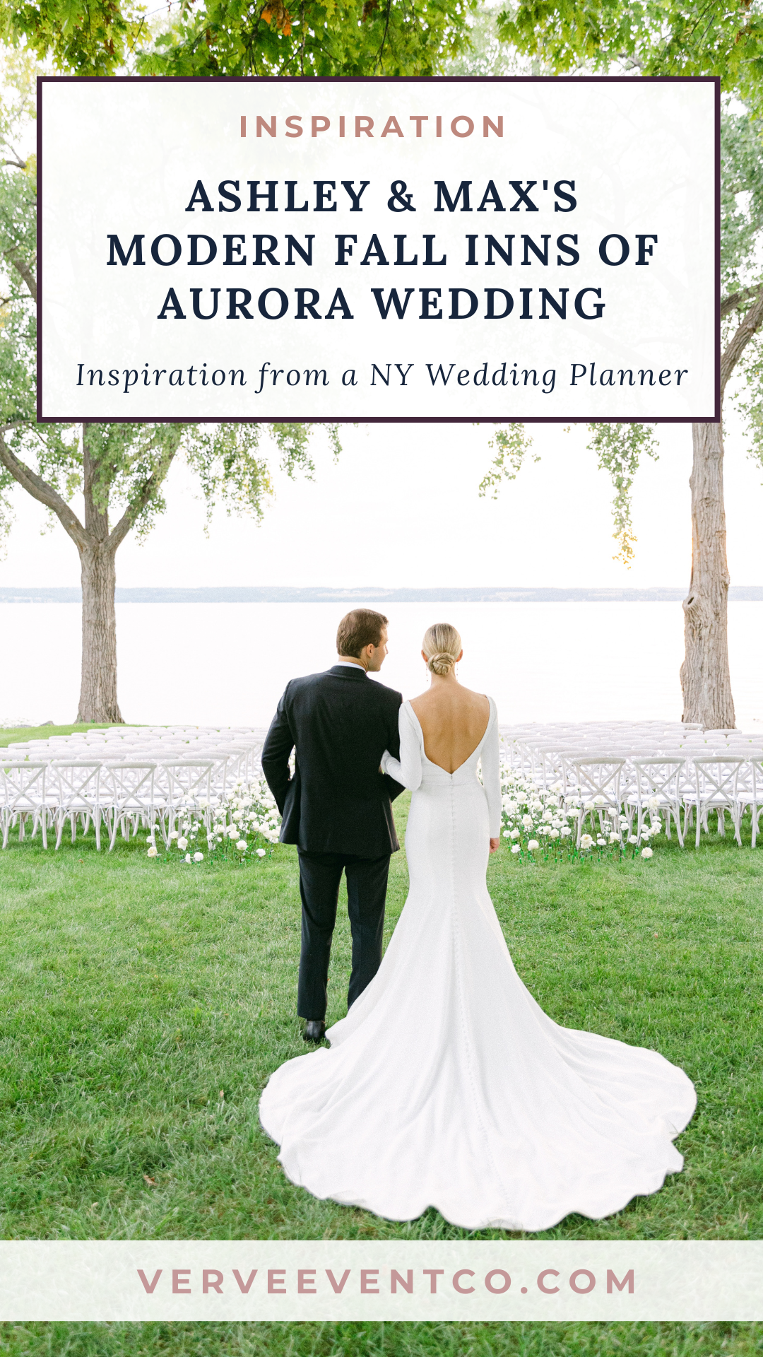  Ashley & Max's Modern Fall Inns of Aurora Wedding_Verve Event Co