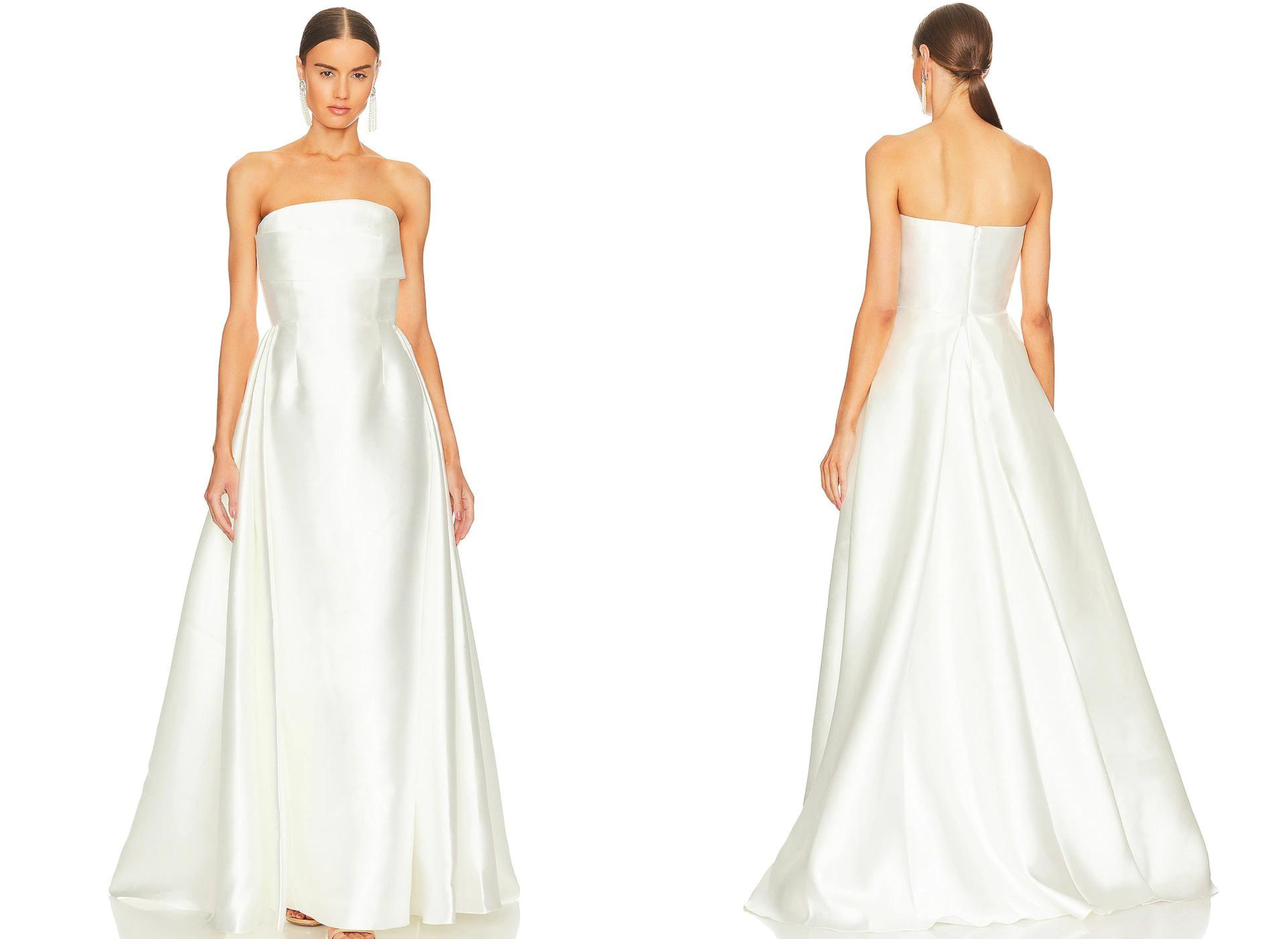 Online wedding dress from revolve