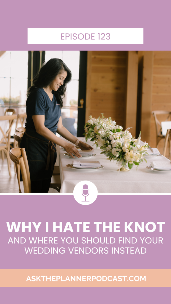 why I hate the knot as a wedding planner and where to find wedding vendors instead