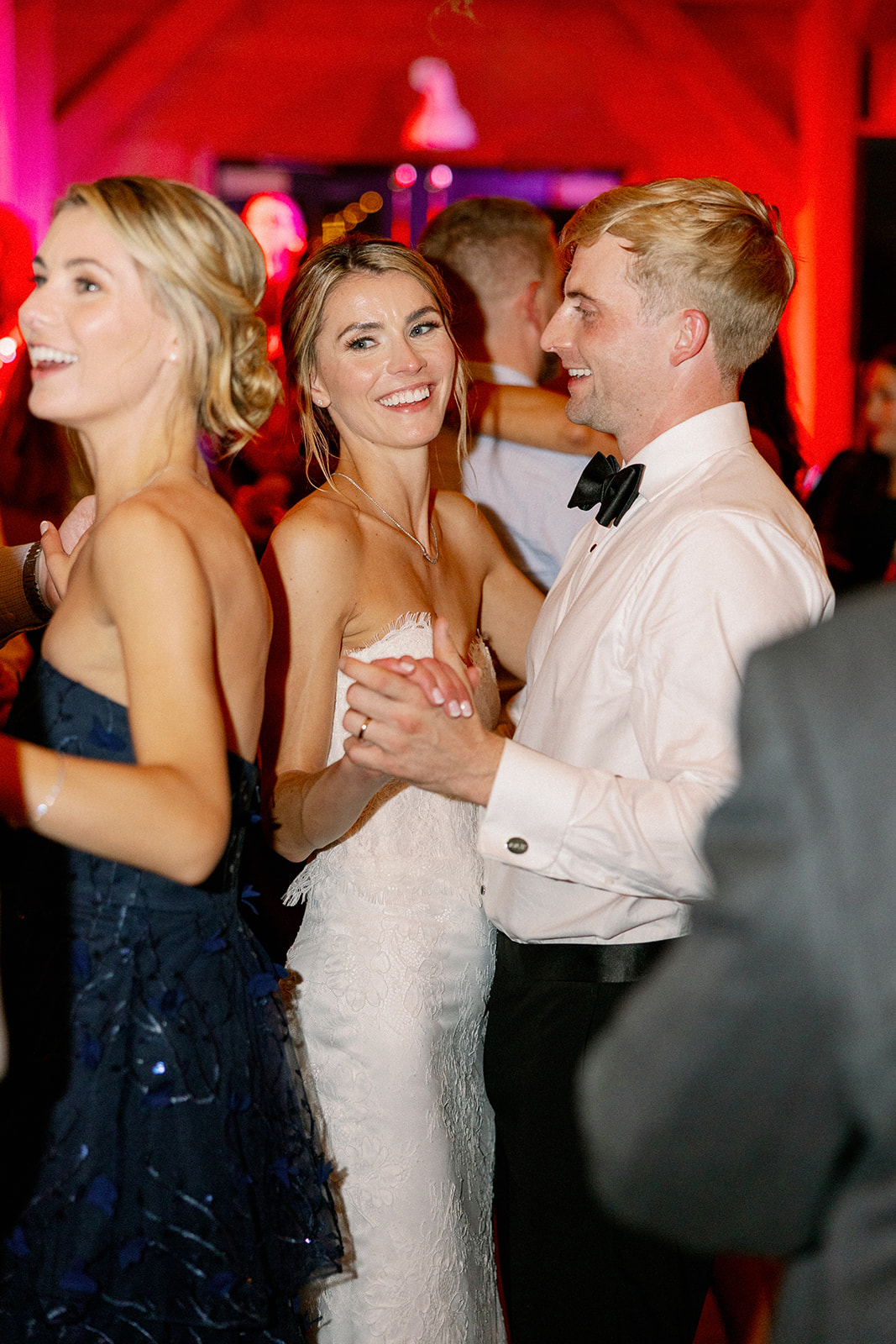 dancing the night away at lake house wedding on Canandaigua
