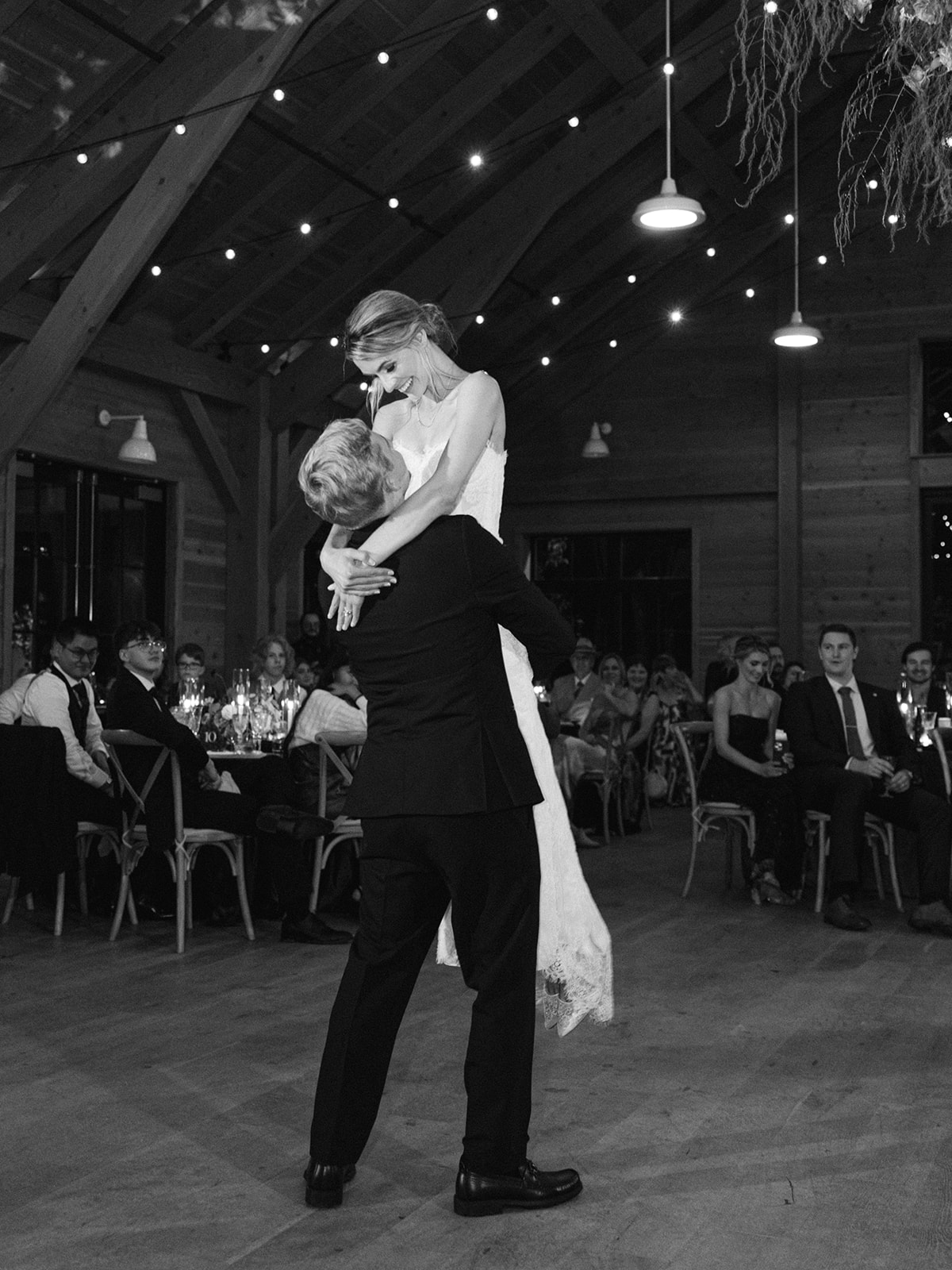 first dance at the lake house wedding 