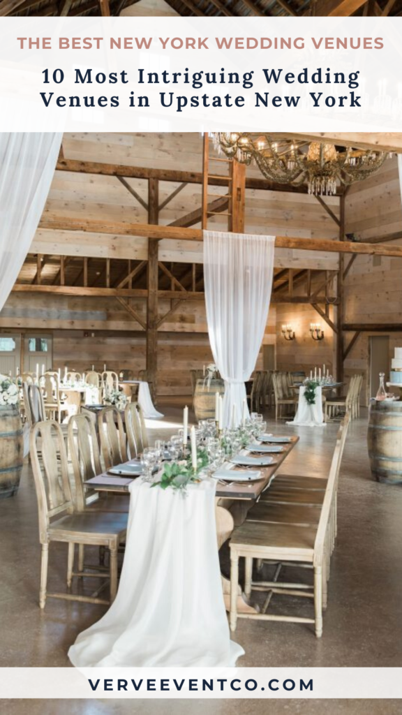 The 10 Most Intriguing Wedding Venues in Upstate New York 2020 | Kin Event Space | Verve Event Co.
