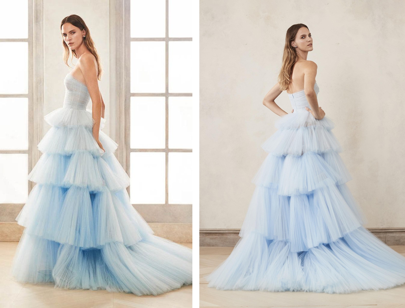 Soft Blue Wedding Gown | Verve Event Co.