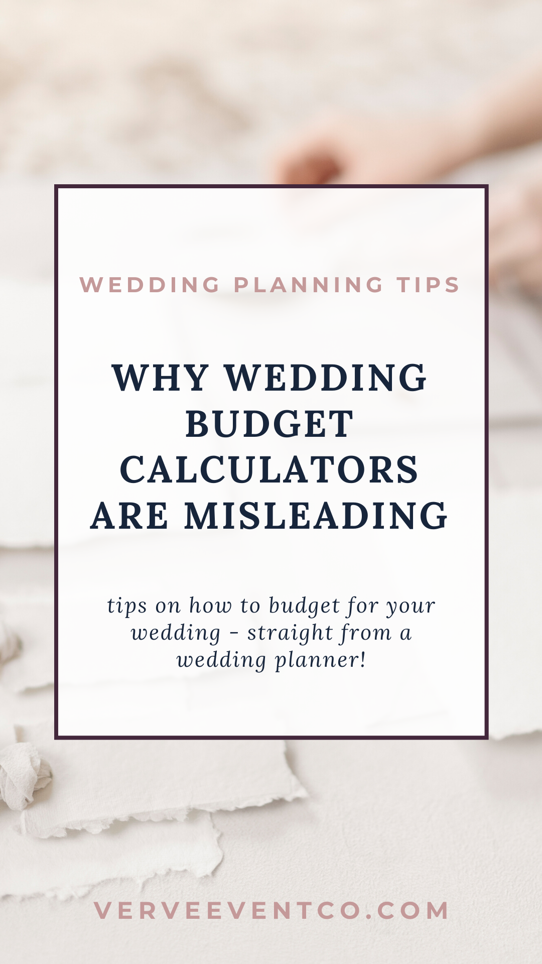 Why Wedding Budget Calculators Are Misleading