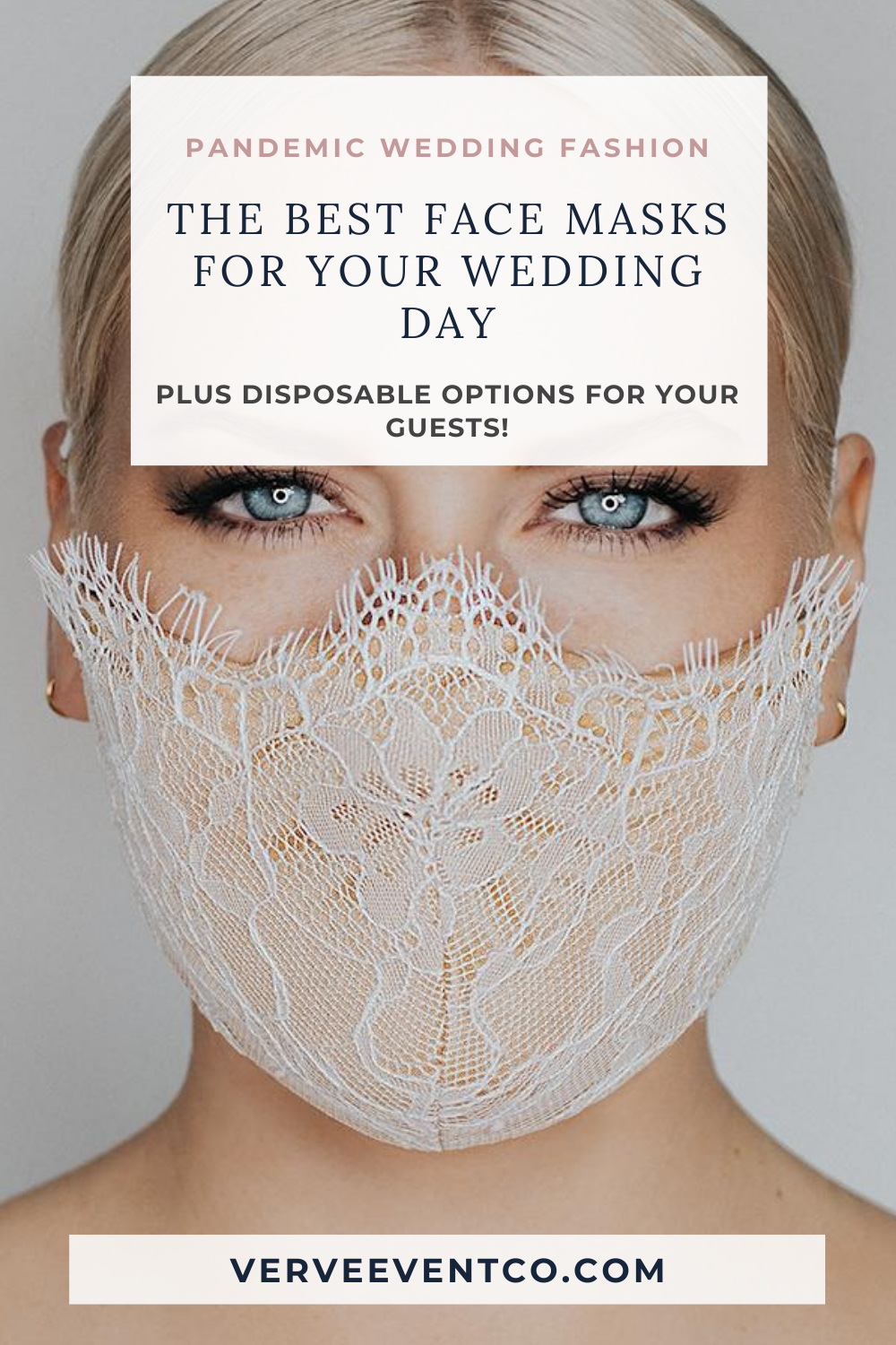 Pandemic Wedding Fashion - Face Mask Options