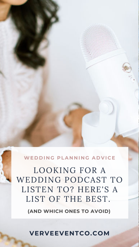 Looking for a wedding planning podcast? Here are my reviews