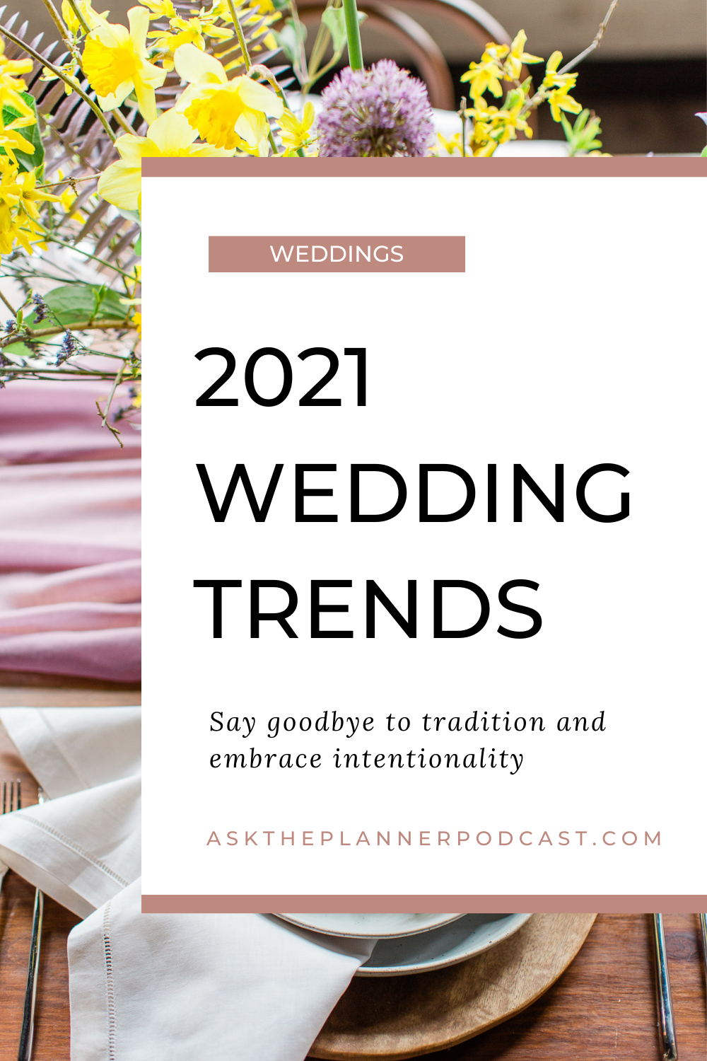 2021 Wedding Trends
