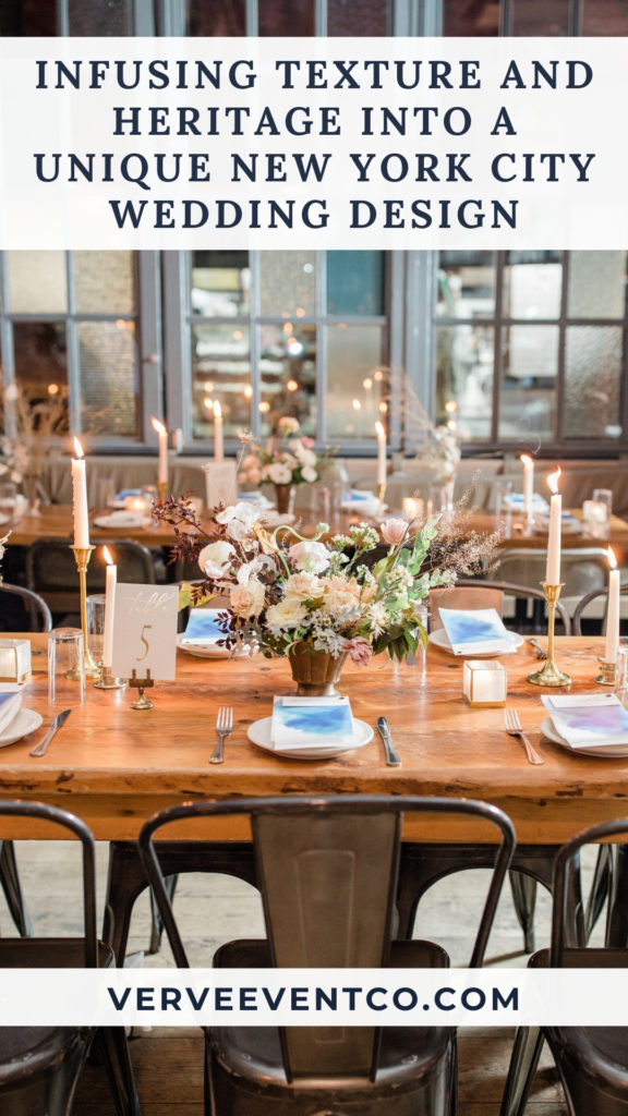 wedding tablescape in new york city