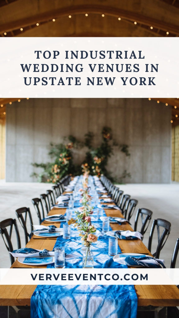 top industrial wedding venues in new york banner