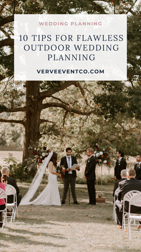 10 tips for flawless outdoor wedding planning 