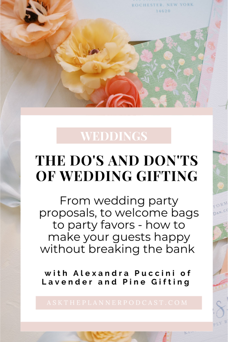 The Do's and Don'ts of Wedding Gifting | Verve Event Co.