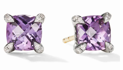 periwinkle purple earrings