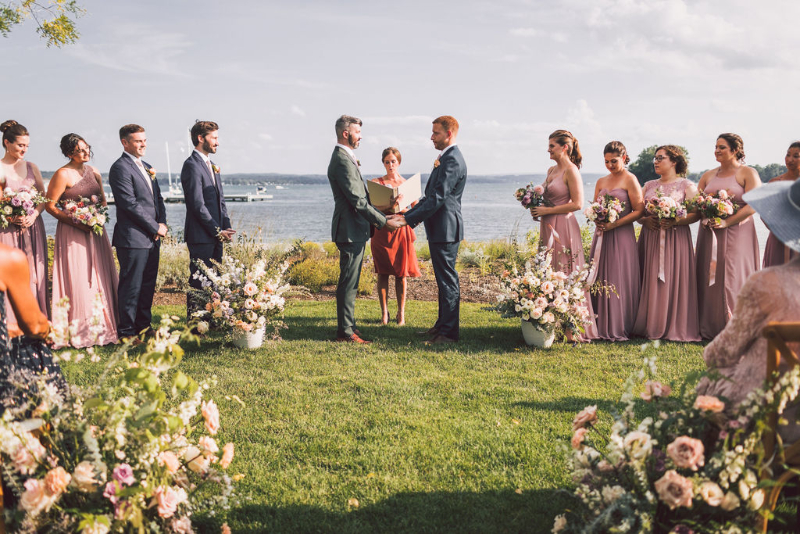 wedding at The Lake House on Canandaigua