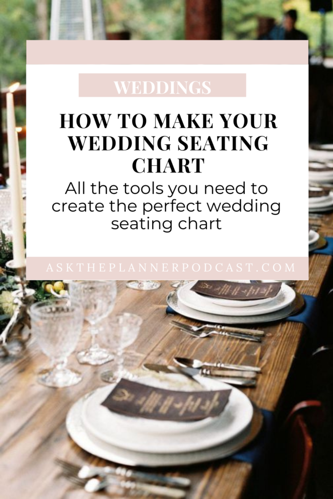 ideas for table assignments for weddings