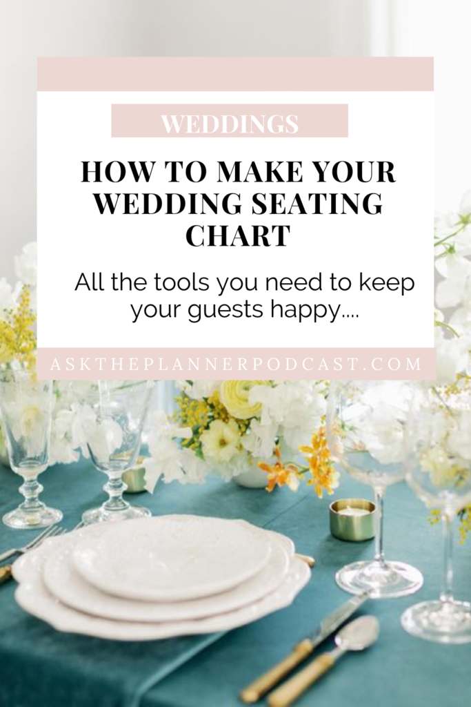 ideas for table assignments for weddings