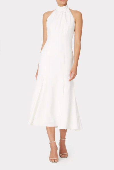 white dress for holiday parties
