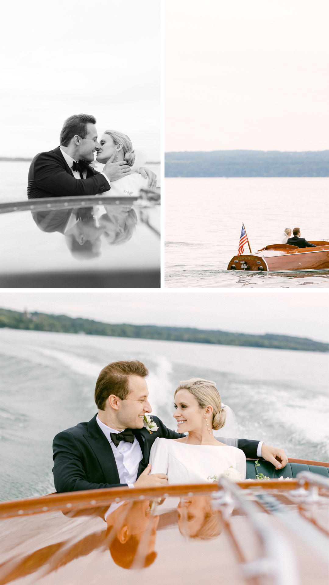 Ashley-Maxs-Modern-Fall-Inns-of-Aurora-Wedding_Sunset-Boat-Rides_Verve-Event-Co.