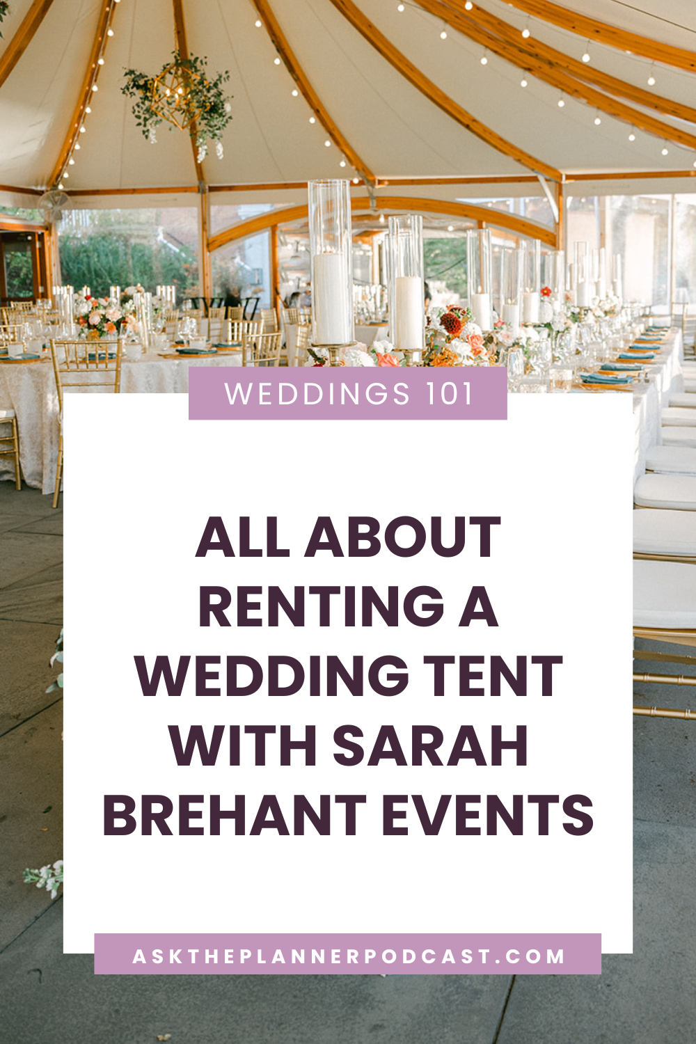 thinking about renting a tent for your wedding day? here are wedding planning tips!