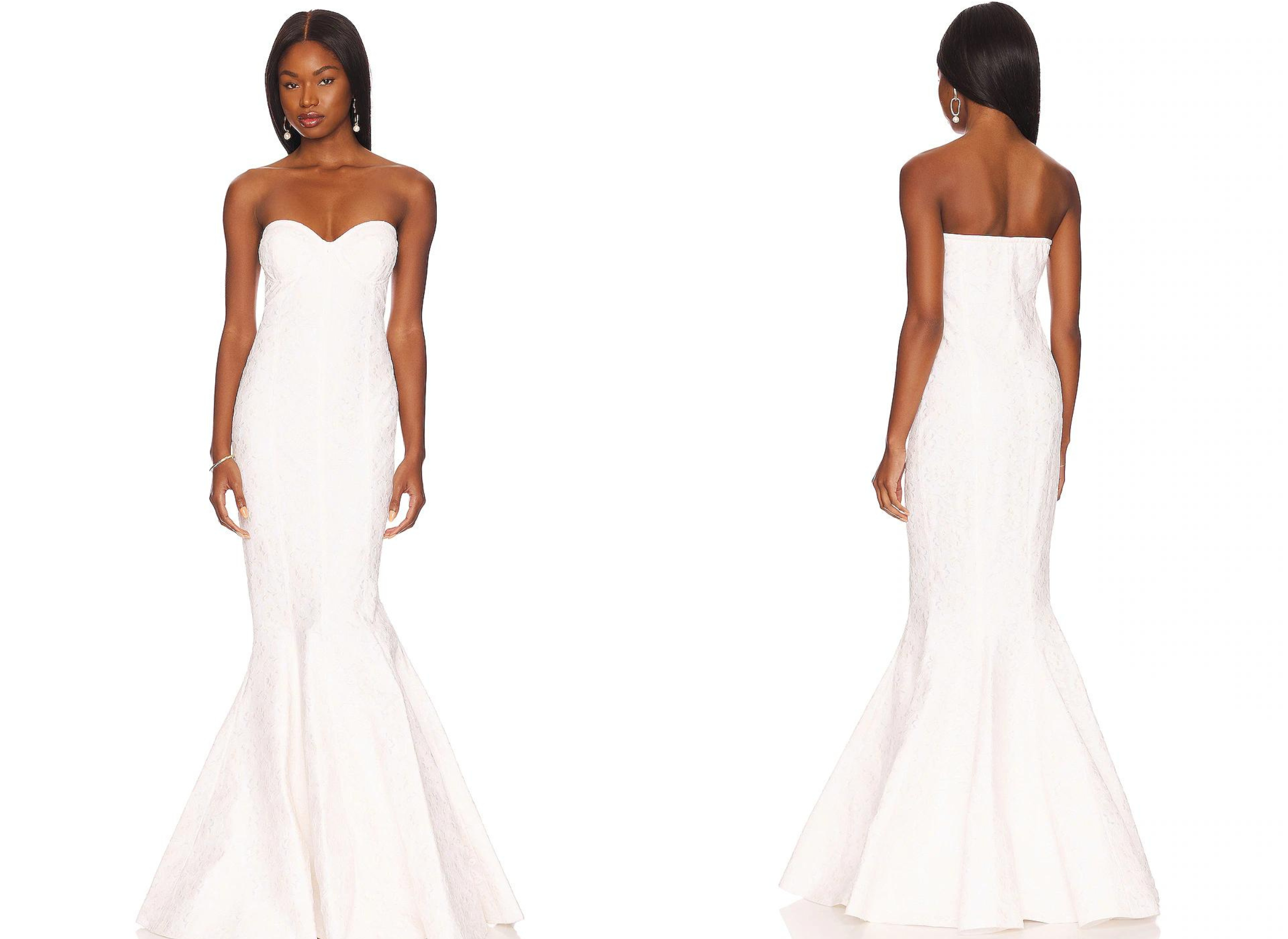 Online Wedding Dress from Revolve