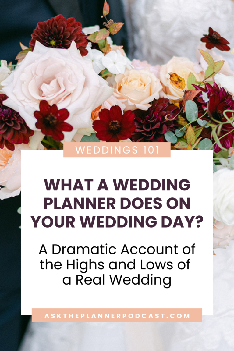 What Does a Wedding Planner Do on Your Wedding Day? Verve Event Co.