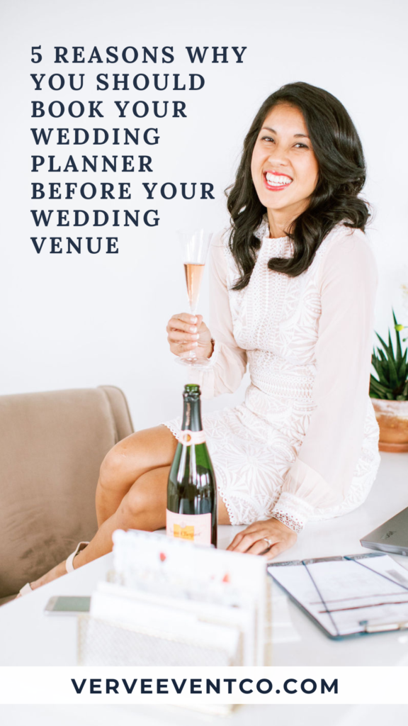 why you should hire your wedding planner before your wedding venue