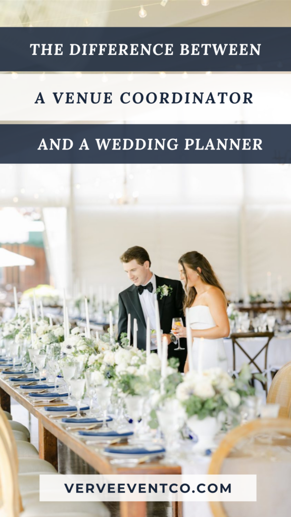 the difference between a wedding venue coordinator and a wedding planner