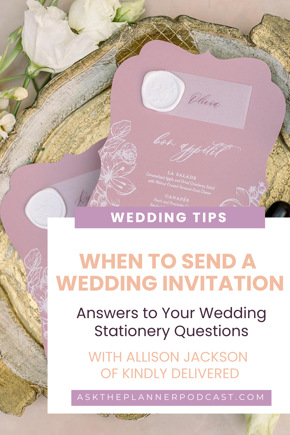 When to send a weddining invatation | Verve Event Co.