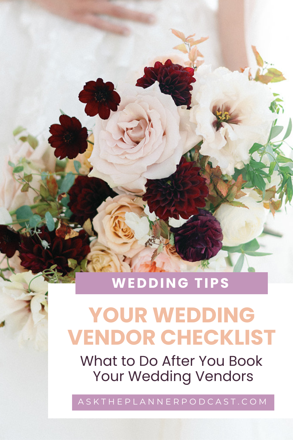 Your Wedding Vendors Checklist Verve Event Co.
