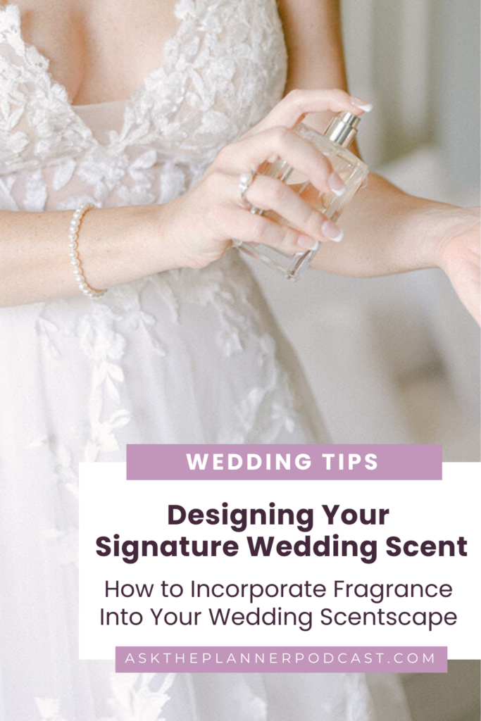 signature wedding scent
