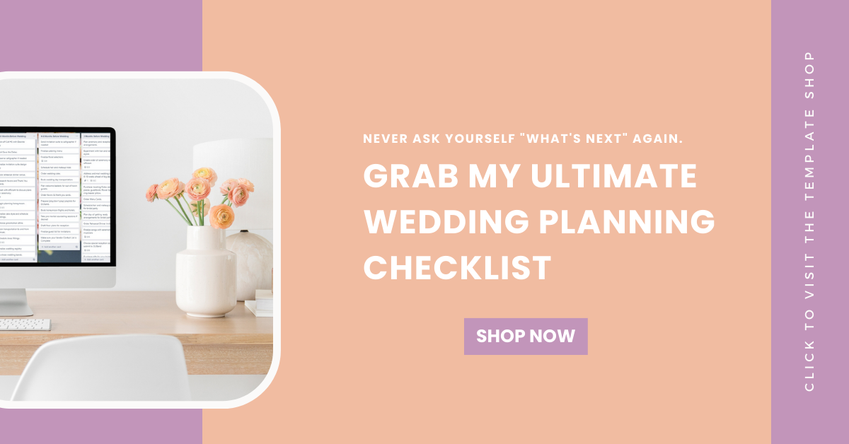 verve event co ultimate wedding planning checklist for systems in your wedding business