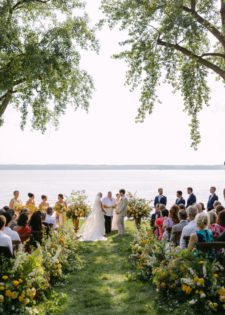 wedding on the lake 