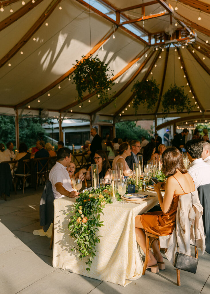 tented wedding