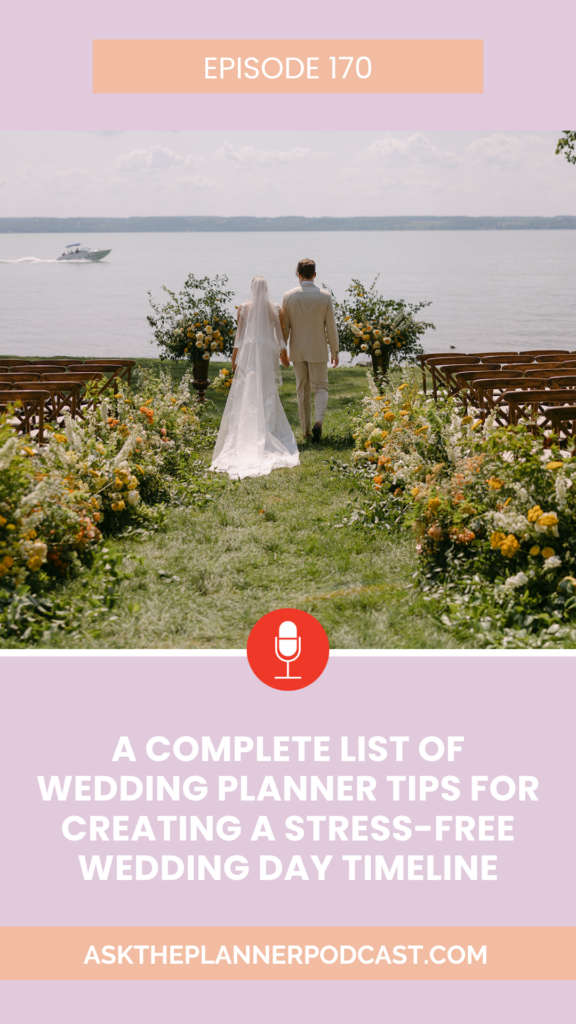 wedding planning timeline tips