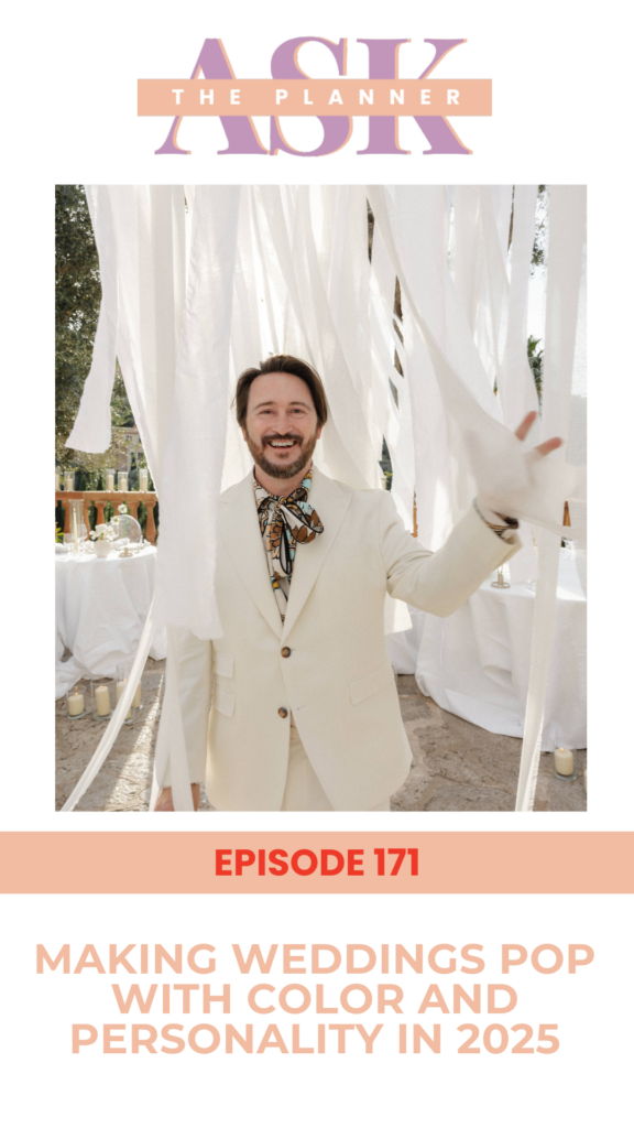 designing colorful weddings with jove meyer