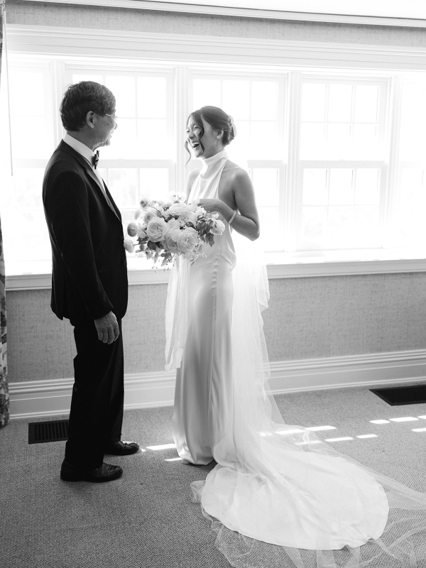 bride with her father