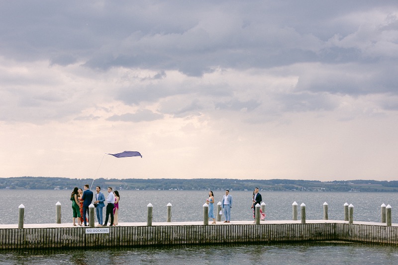 lake side wedding