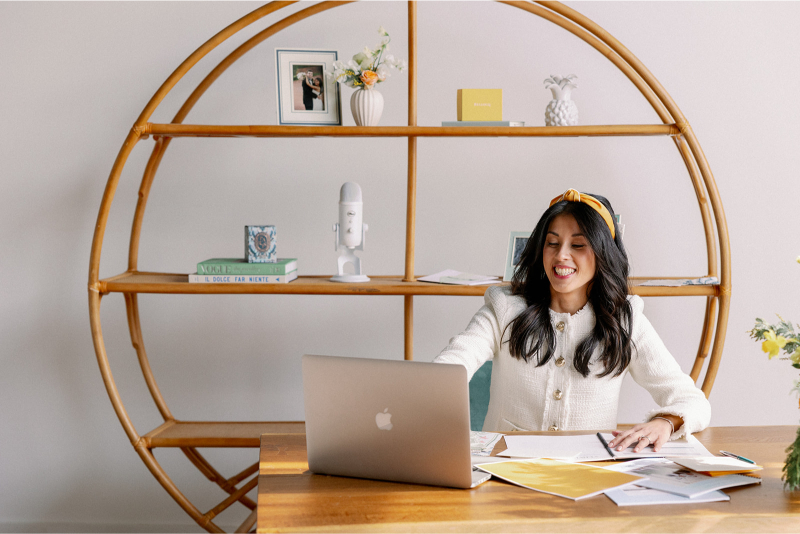 Desirée from Verve Event Co., shares her thoughts on the common question, should you quit your day job to become a wedding planner?
