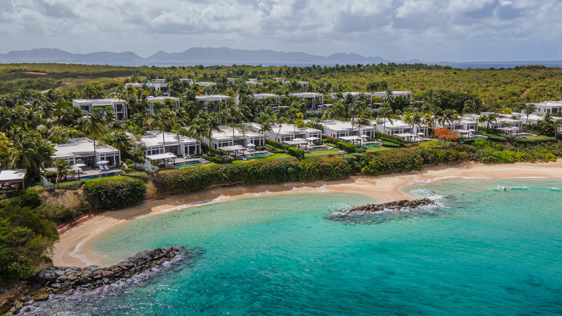 Four Seasons Anguilla oceanside properties.